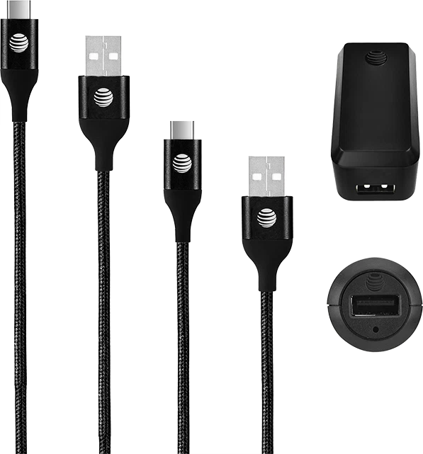 Paquete de alimentación AT&T pared/CLA/trenzado tipo C Foto 3 de 3