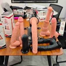 Sex Machine 3XLR Attachment Huge Thrusting Dildo Fuckmachine for Women Vibrator