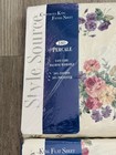 VTG Springmaid Dover KING SET Flat And Fitted USA MADE Percale Deadstock — photo 2