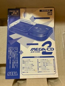 SEGA Mega CD 2 MEGA-CD 2 Complete in Box Tested Working Console