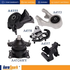 Set of 5 Engine Motor & Transmission Mount fit 2007 Honda Odyssey 3.5L V6 Auto