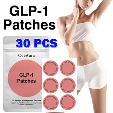 30 pcs Weight-loss GLP-1 Patches Slimming Patches Weight Management Tools HOT US
