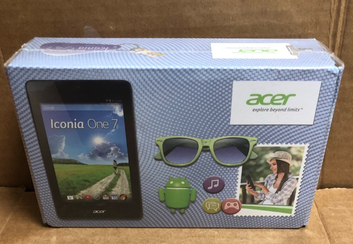 (NEW!) Acer Iconia One 7 B1-730HD 16GB, Wi-Fi, 7in -Black