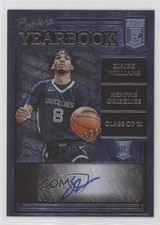 2021-22 Donruss Elite Rookie Yearbook Auto Ziaire Williams #RY-ZWI Auto 03rx