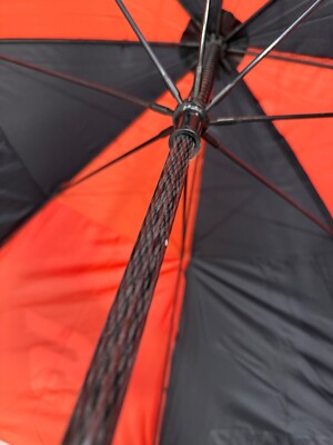 Genuine Snap-On Tools Red Golf Umbrella - Carbon Fibre Shaft
