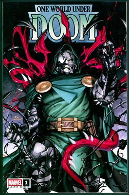 ONE WORLD UNDER DOOM #1 - 2025 - InHyuk Lee Variant with CoA