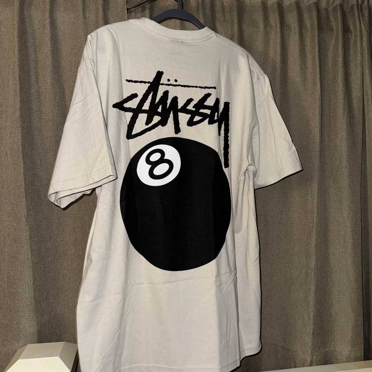 Stussy 8 Ball T Shirt Smoke Men Size Large NWOT | eBay