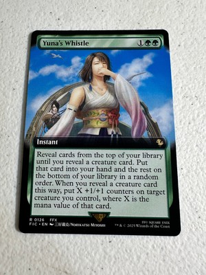 Magic Final Fantasy Showcase Bordelss Extended Art You Pick Cloud Sephiroth
