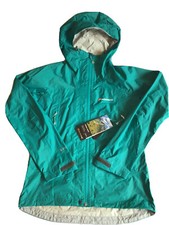 Montane - Women’s Atomic Rain Shell Green Waterproof Jacket Size 10 ** Bnwt **