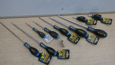 STANLEY FATMAX FULL MONTY POZIDRIVE SCHRAUBENDREHER-SET PZ0 - PZ4 STUBBY STD & LANG 