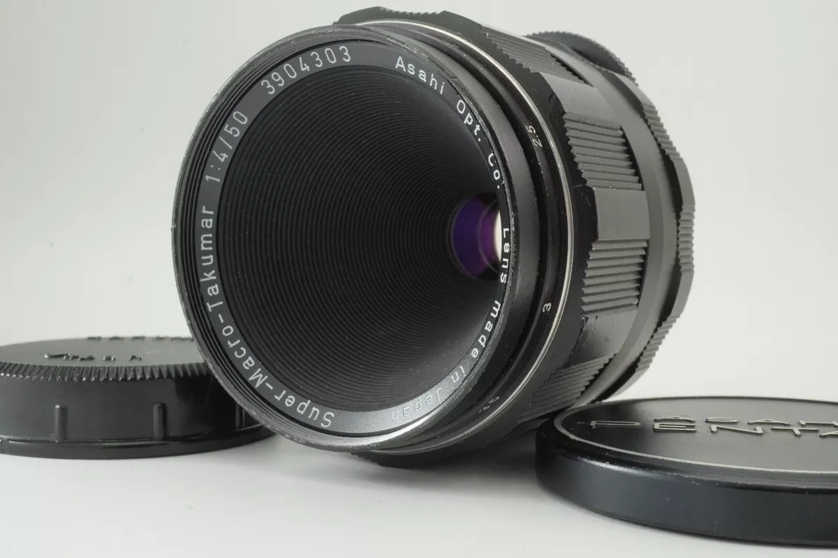 Pentax SMC Super Multi Coated Macro-TAKUMAR 50mm f4 Lens M42 from Japan  #B100