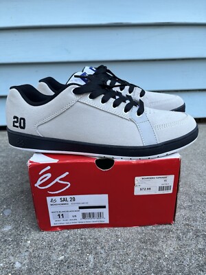 ES Sal 23 Skateboard Shoes Size 11 Sal Barbier Muska Vtg Real Skate Etnies  | eBay