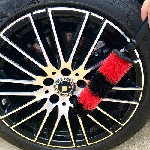 2Pcs 17"Car Alloy Wheel Cleaning Brush Non Scratch Soft Detailing Wash Accessory - Picture 4 of 12