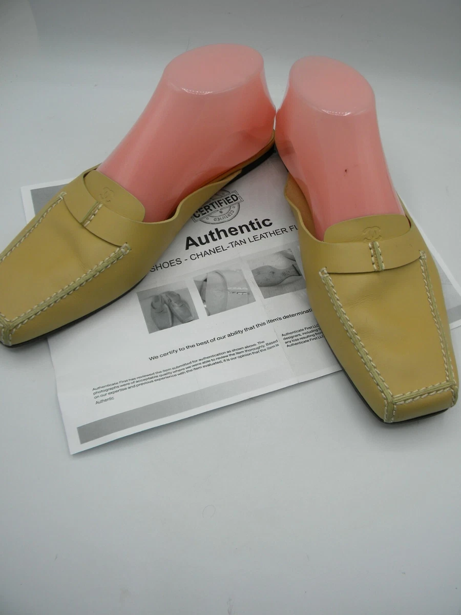 Chanel slip sales on mules