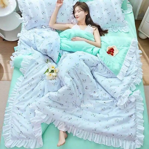 Summer Quilted Blanket Thin Comforter Bedspread Air Condition Quilt Bed Cover - Picture 21 of 45