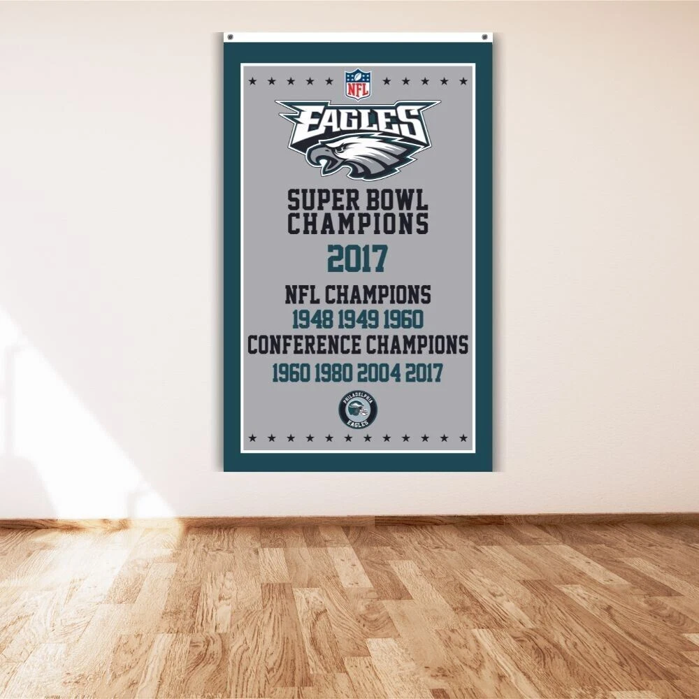Philadelphia Eagles Super Bowl Champions Vertical Poster