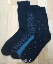 M&S Socks Pack Of 3 Pairs Luxury Premium Egyptian Cotton Socks RRP £15.