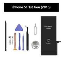 iPhone SE 2016 1st Gen 2010mAh High Capacity Replacement Battery with ToolKit