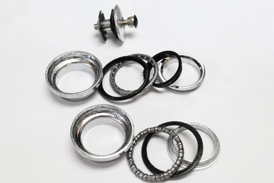 1-1/8" Bicycle Headset Threadless Kit Cruiser MTB Mountain Road Fat Bike Fork - Image 2 of 4