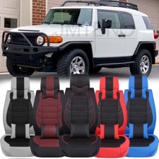 For Toyota Fj Cruiser 07-14 Front Rear Car Seat Covers 5-seats Cushion Full Set