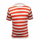 Unisex Red & White Striped T Shirt Top Fancy Dress Casual Wear