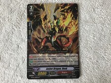 Cardfight Vanguard 1x Amber Dragon, Dusk BT04/S09EN SP Kagero NM