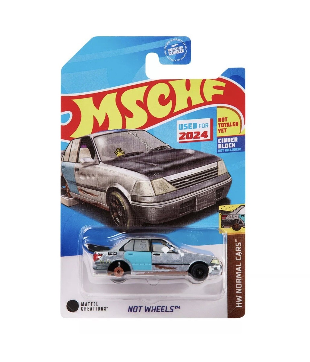 ホットウィール MSCHF NOT WHEELS 2024 ミニカー 2024 Mattel Hot Wheels Exclusive Hot Wheels x MSCHF Not