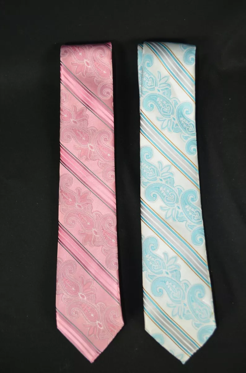 Steve Harvey Collection Pair of Designer Ties Celebrity Edition 3.25 x 58