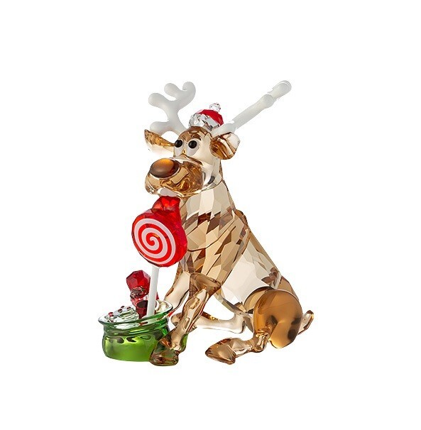 スワロフスキー ロッキングトナカイ スワロフスキー Holiday Cheers トナカイ（S） SWV5-596-384 21AW