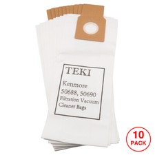 10 Pack Filtration Bags Replacement Part 50688 50690 for Kenmore Vacuum Cleaners