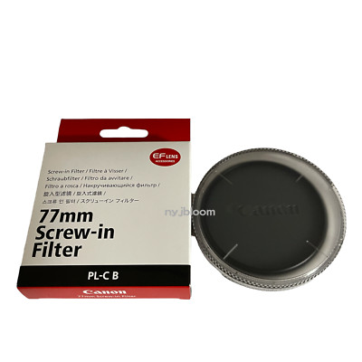 New CANON Circular Polarizing Filter 77mm PL-C B 77mm | eBay New CANON Circular Polarizing Filter 77mm PL-C B 77mm | eBay