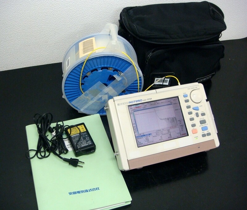 ANDO AQ7250 +AQ7254B 1310/1550nm Mini-OTDR | eBay ANDO AQ7250 +AQ7254B 1310/1550nm Mini-OTDR | eBay