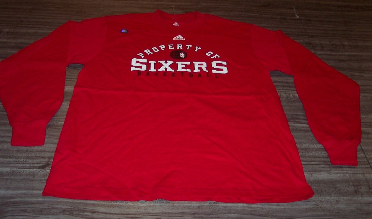 PHILADELPHIA SIXERS 76ERS NBA BASEKETBALL Long Sleeve T-Shirt