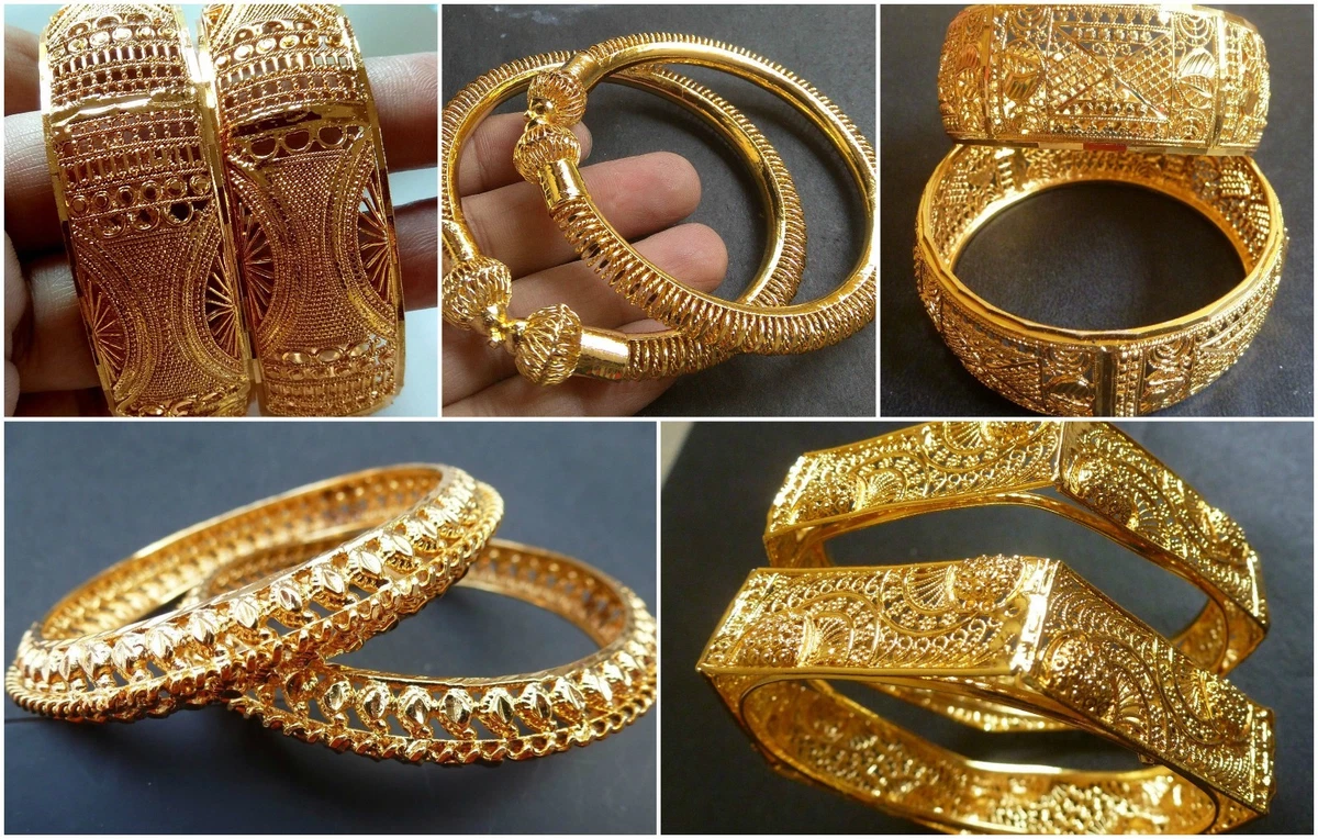 Ebay gold plated clearance bangles