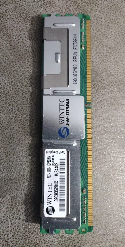 Wintec 1GB 39C935284C DDR2  PC2-5300 Server RAM Memory used in Good condition  - Image 3 of 4