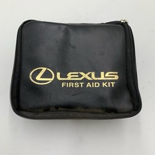 Vintage Lexus First Aid Kit Black Carrying Bag Not Used