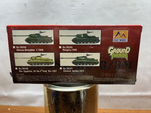 Easy Model 1/72 Soviet JS-3 3M heavy tank Chinese Border 1972 Plastic - Picture 5 of 5