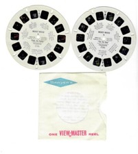 View-Master Reel 1958 Mickey Mouse Toy Shop Pluto B-5282 B-5283 -FREE USA SHIP