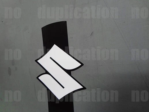 1973 - 1975 suzuki TM 125 250 400 decal Front Number Plate sticker graphic 74 75 - Image 2 of 4