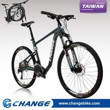 Bicicleta de Montaña 27.5" Bicicleta Plegable MTB Ligera Shimano 27S DF-909G Tamaño 19"