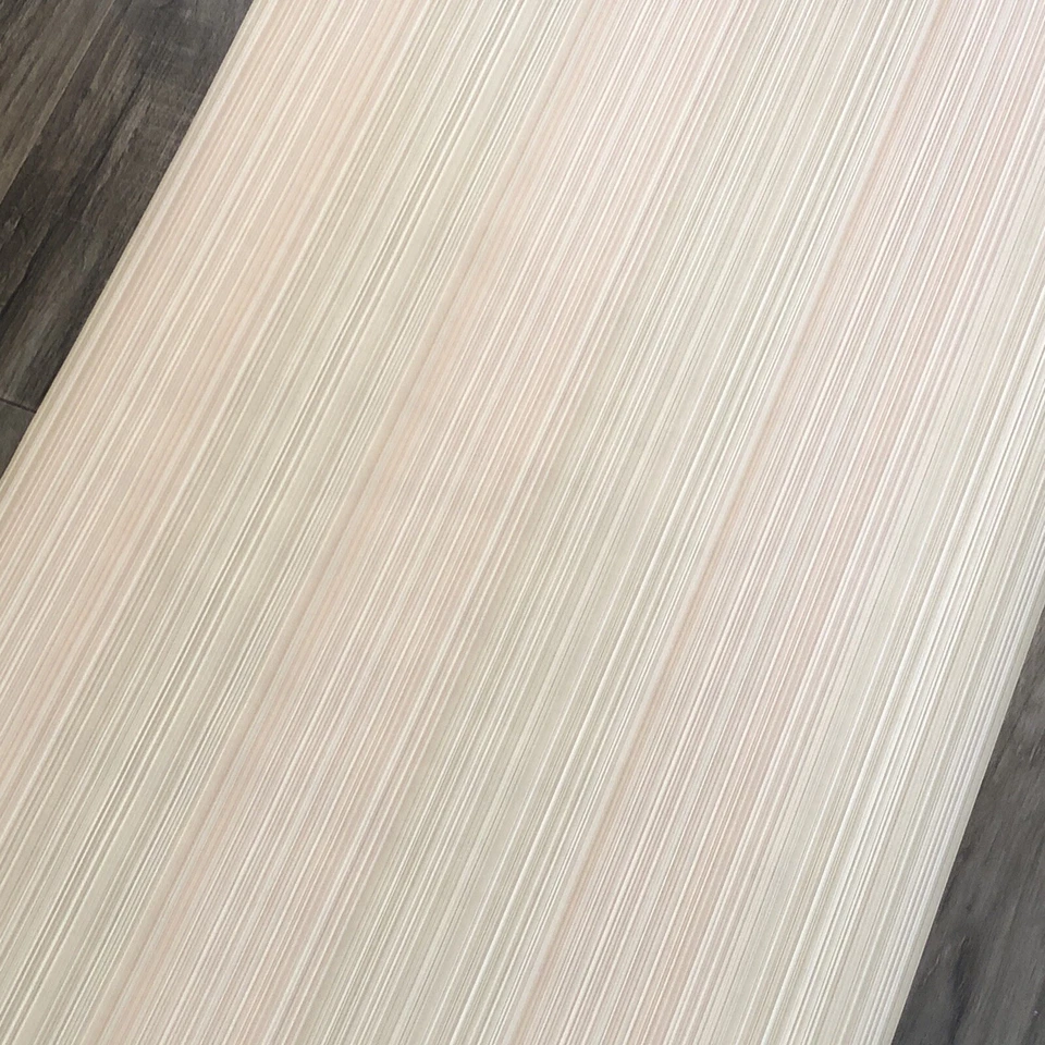 Papel Pintado De Colección Carey Lind 1 Rollo Doble 33’ + 6.5’ Naranja Marrón Verde Rayas Foto 2 de 4