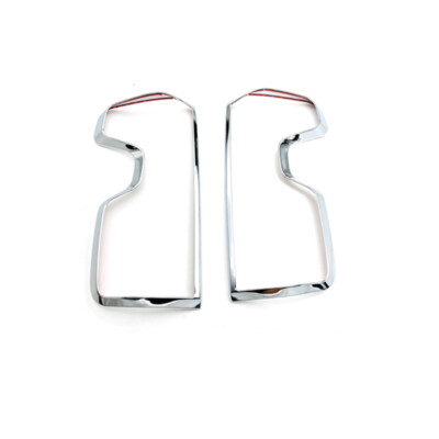 Cubiertas Cromadas Para Lámparas Traseras De Chevy Silverado 1500 2019-2021 – Biseles Decorativos
