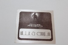 Willie Nelson Emmylou Harris - Backstage Pass unused - Brown - Feyline