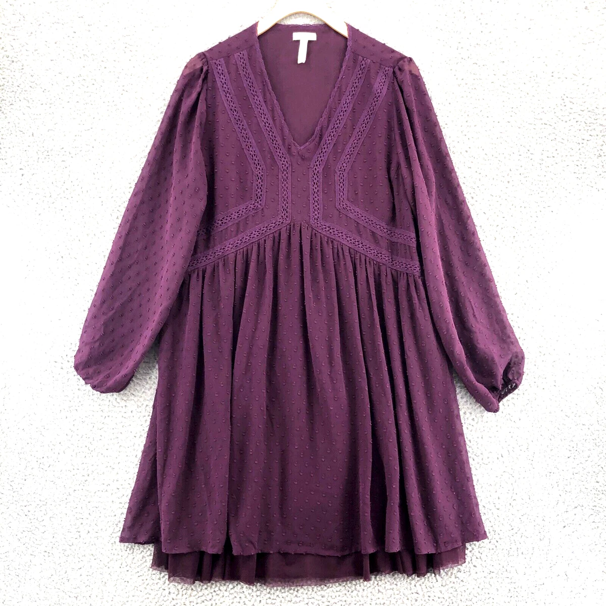 matilda jane womens purple dress Matilda Jane Dress 95% cotton