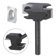 CNC Spoilboard Surfacing Router Bit 1'' 1-1/2'' Cutting Insert Slab 1/4'' Shank