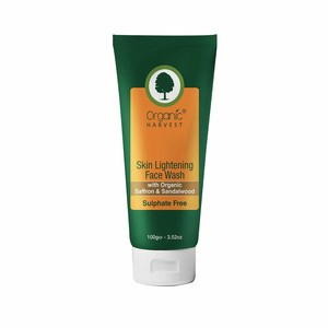 organic harvest skin lightening face wash