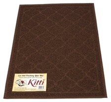 Kitti Cat Litter Anti Tracking Mats Brown