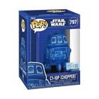 Star Wars C1 10P Chopper Blueprint Funko Pop! Vinyl Figure #797 EE. Exc.