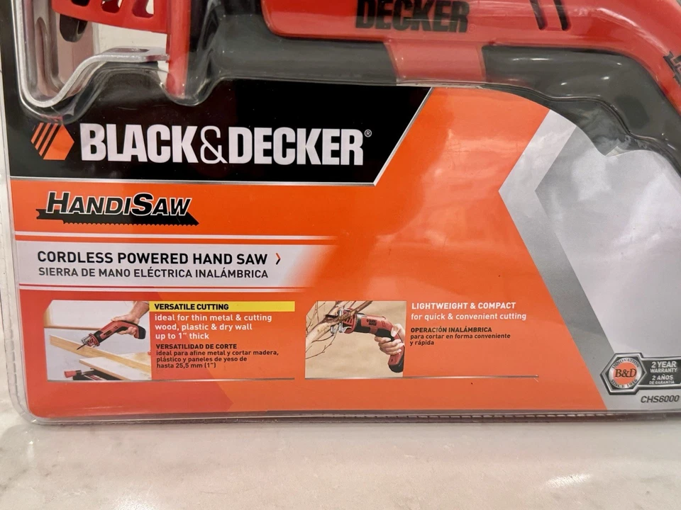 Black & Decker HandiSaw Factory Sealed Cordless Hand Saw - Image 3 of 4