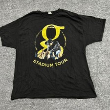 Hanes T-Shirt Mens Size 2XL Black Garth Brooks Stadium Tour Cotton Concert